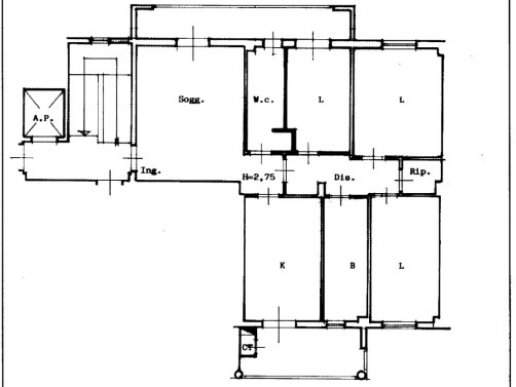 Appartamento al Piano Attico di mq 110 con garage di mq 25 - 1