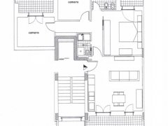 Appartamento in costruzione di mq 76 con 3 camere da letto nella lottizzazione Quadrifoglio - 6